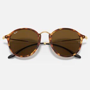 Ray-Ban Round Fleck Sunglasses
